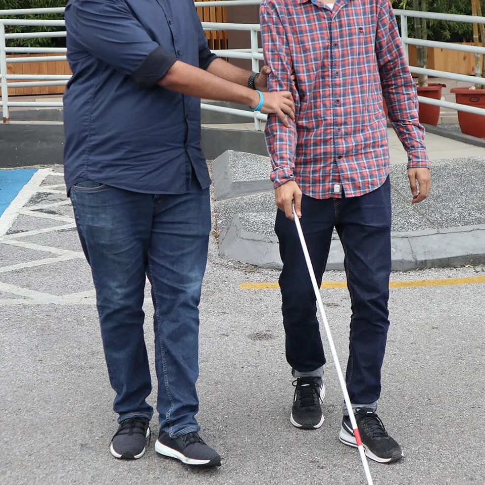 BAWA Tech blog: How to cope with falling over due to blindness cover photo.